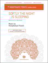 Softly the Night Is Sleeping SATB choral sheet music cover